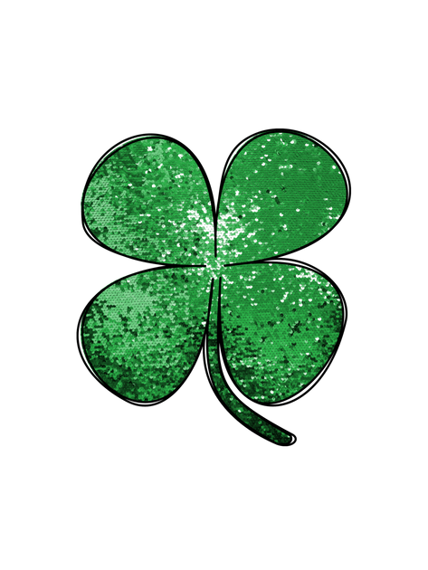 Funny Glitter St Patricks Smile Emoji Sublimation Download Png