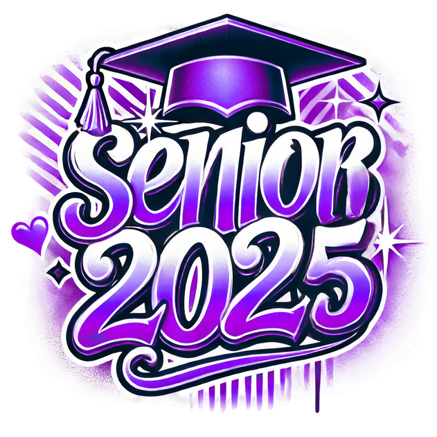 Deep Purple Senior 2025 Airbrushed DTF (directtofilm) Transfer