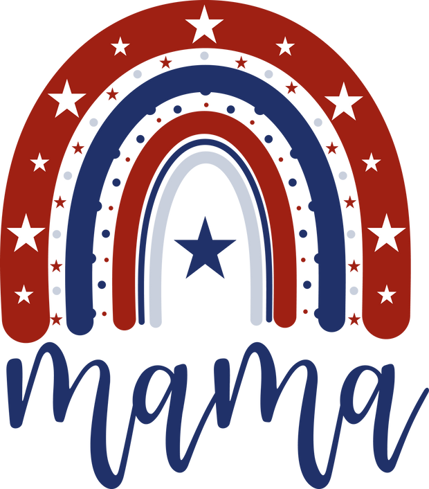 4th of July Mama DTF (direct-to-film) Transfer