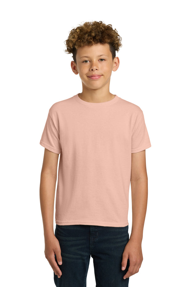 Gildan ®  - Youth  Heavy Cotton ™  100% Cotton T-Shirt.  5000B - Dusty Rose