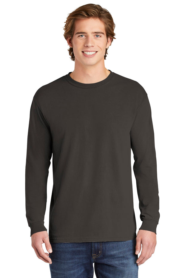 COMFORT COLORS  ®  Heavyweight Ring Spun Long Sleeve Tee. 6014 - Pepper
