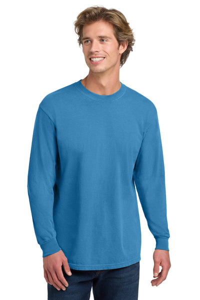 COMFORT COLORS  ®  Heavyweight Ring Spun Long Sleeve Tee. 6014 - Royal Caribe