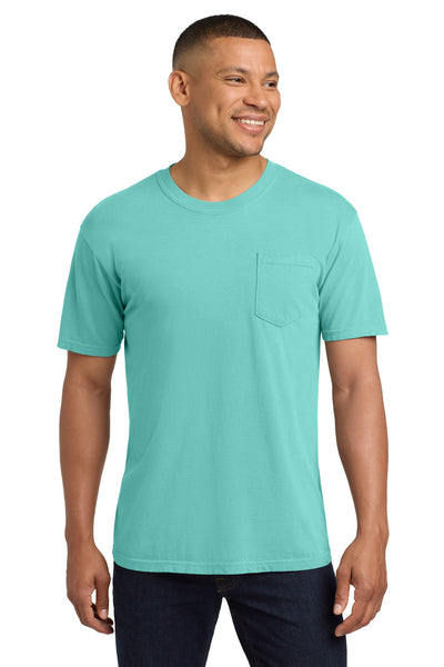 COMFORT COLORS  ®  Heavyweight Ring Spun Pocket Tee. 6030 - Chalky Mint