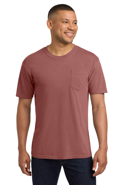 COMFORT COLORS  ®  Heavyweight Ring Spun Pocket Tee. 6030 - Cumin