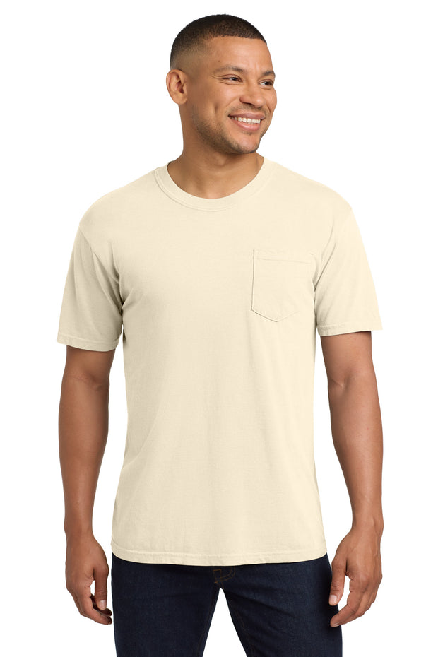 COMFORT COLORS  ®  Heavyweight Ring Spun Pocket Tee. 6030 - Ivory