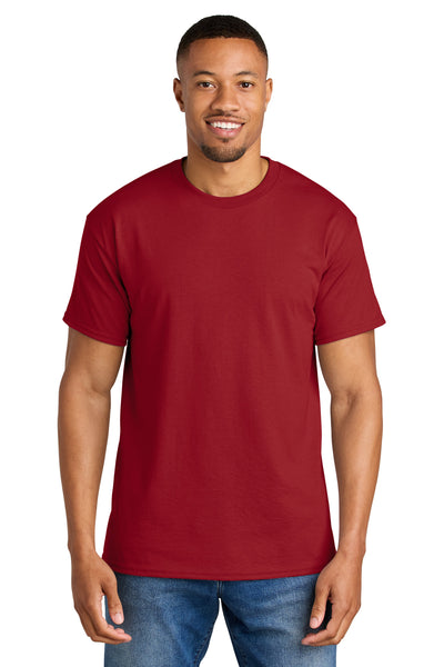 Gildan ®  DryBlend ®  50 Cotton/50 Poly T-Shirt. 8000 - Scarlet Red
