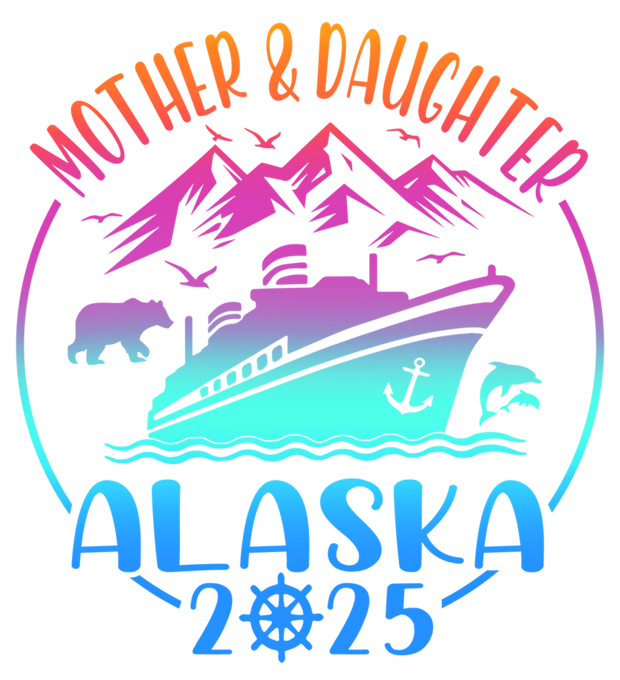 Alaska 2025 Mother Daughter DTF (direct-to-film) Transfer