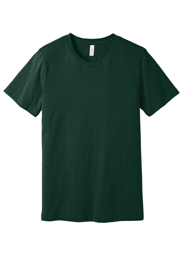 BELLA+CANVAS  ®  Unisex Heather CVC Short Sleeve Tee. BC3001CVC - Heather Emerald