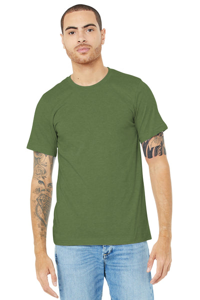 BELLA+CANVAS  ®  Unisex Heather CVC Short Sleeve Tee. BC3001CVC - Heather Green