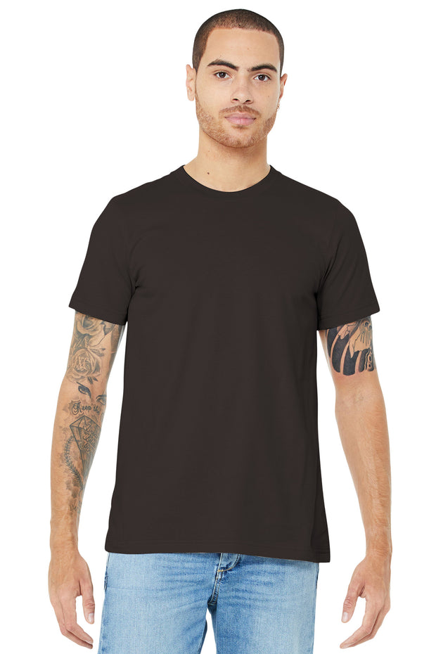 BELLA+CANVAS  ®  Unisex Jersey Short Sleeve Tee. BC3001 - Brown