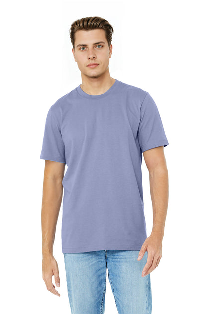 BELLA+CANVAS ® Unisex Jersey Short Sleeve Tee. BC3001 - Lavender Blue ...