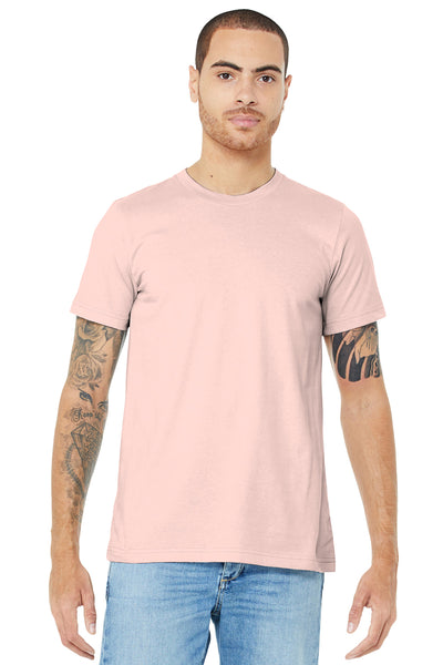 BELLA+CANVAS  ®  Unisex Jersey Short Sleeve Tee. BC3001 - Soft Pink