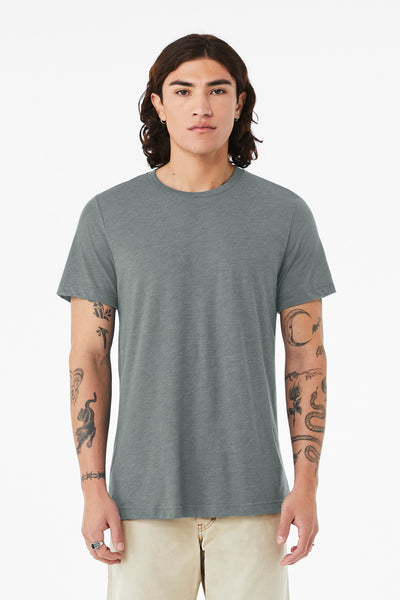 BELLA+CANVAS  ®  Unisex Triblend Short Sleeve Tee. BC3413 - Blue Storm Triblend