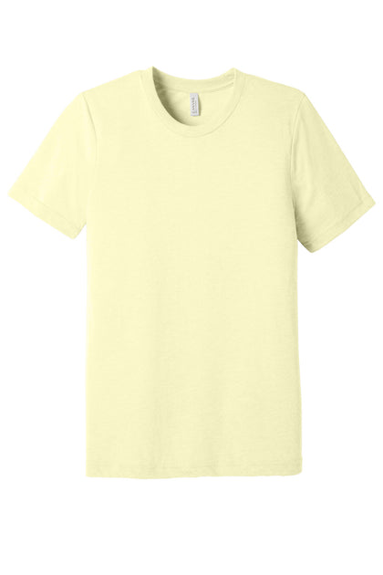 BELLA+CANVAS ® Unisex Triblend Short Sleeve Tee. BC3413 - Pale Yellow ...