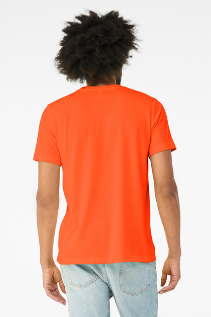 BELLA+CANVAS ® Unisex Triblend Short Sleeve Tee. BC3413 - Solid Orange ...