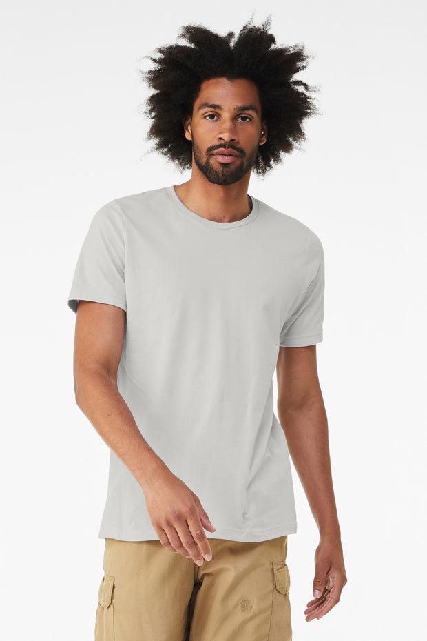BELLA+CANVAS  ®  Unisex Triblend Short Sleeve Tee. BC3413 - Solid Silver Triblend