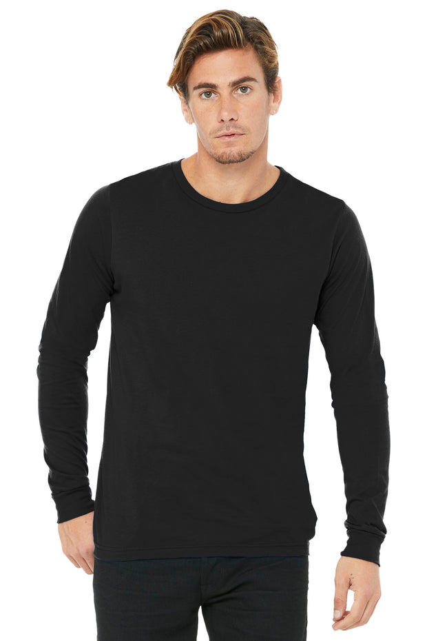 BELLA+CANVAS  ®  Unisex Jersey Long Sleeve Tee. BC3501 - Black