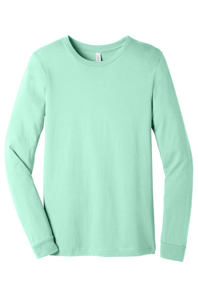BELLA+CANVAS  ®  Unisex Jersey Long Sleeve Tee. BC3501 - Mint