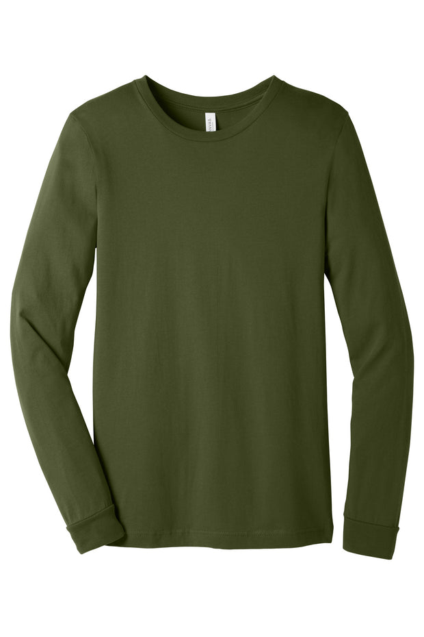 BELLA+CANVAS  ®  Unisex Jersey Long Sleeve Tee. BC3501 - Olive