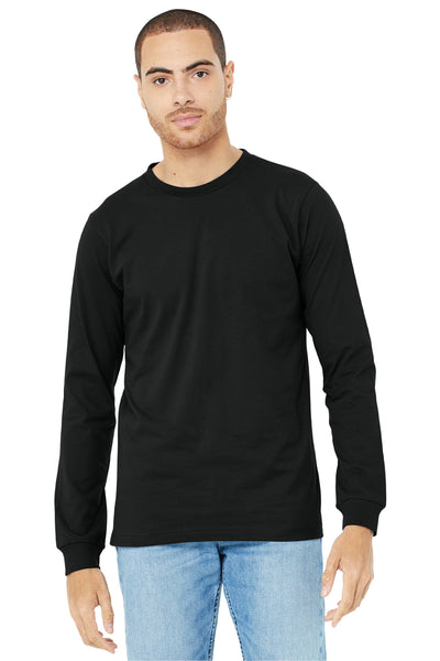 BELLA+CANVAS  ®  Unisex Jersey Long Sleeve Tee. BC3501 - Vintage Black