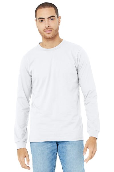 BELLA+CANVAS  ®  Unisex Jersey Long Sleeve Tee. BC3501 - White