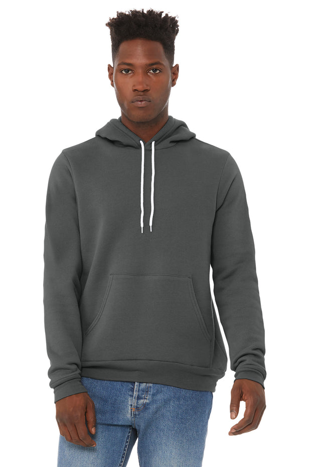 BELLA+CANVAS  ®  Unisex Sponge Fleece Pullover Hoodie. BC3719 - Asphalt