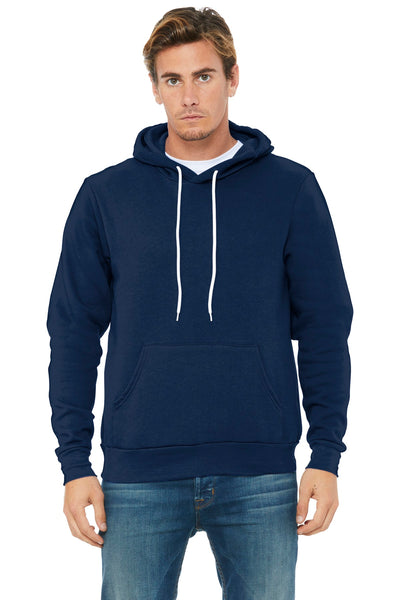 BELLA+CANVAS  ®  Unisex Sponge Fleece Pullover Hoodie. BC3719 - Navy