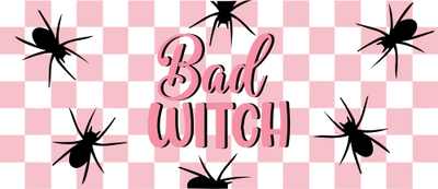 Bad WITCH 16oz UV DTF Libby Wrap