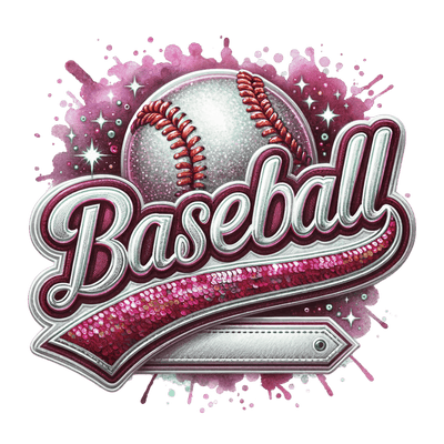 Baseball Blank Strap Colordrip Maroon DTF (direct-to-film) Transfer