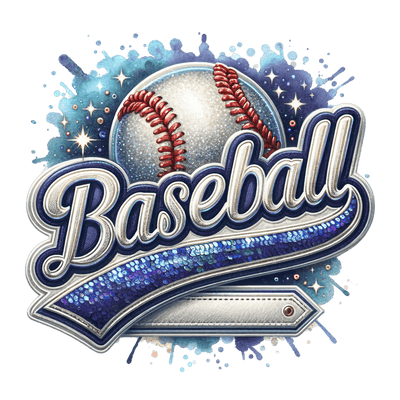 Baseball Blank Strap Colordrip Navy Blue DTF (direct-to-film) Transfer