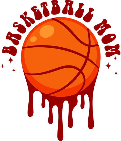 Basketball Mom Drip - Twisted Image Transfers