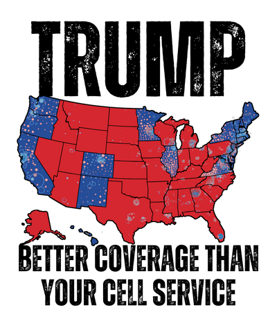 Better Coverage Trump Red DTF (direct-to-film) Transfer