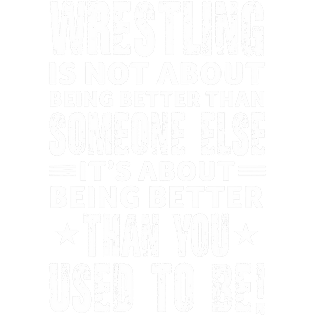 Better than you Used to be Wrestling DTF (direct-to-film) Transfer