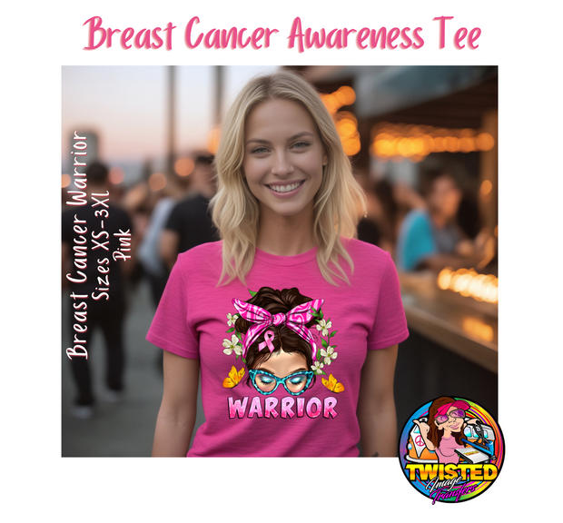 Breast Cancer Awareness Warrior T-Shirt