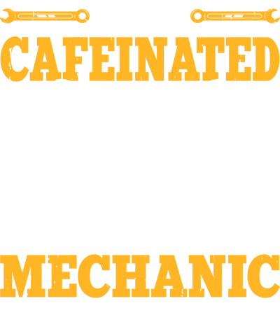 Cafeinated Mechanic DTF (direct-to-film) Transfer