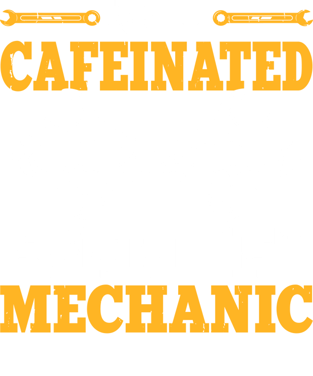 Cafeinated Mechanic DTF (direct-to-film) Transfer