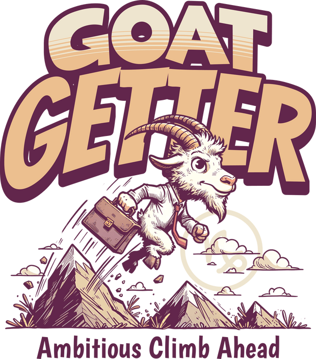 Capricorn Goat Getter DTF (direct-to-film) Transfer