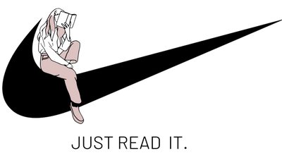 Checkmark Just Read it DTF (direct-to-film) Transfer