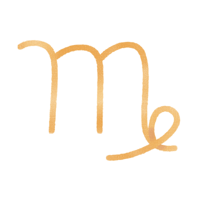 ClipArt Zodiacs Virgo Symbol DTF (direct-to-film) Transfer