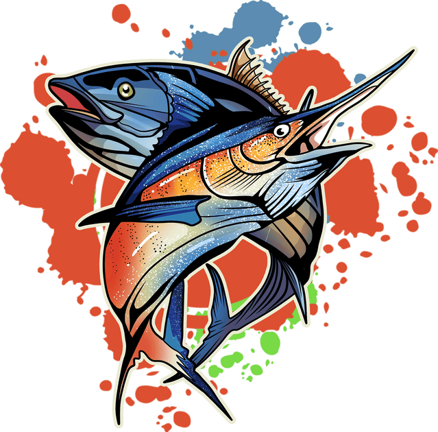 Color Dops 2 Fish DTF (direct-to-film) Transfer – Twisted Image Transfers