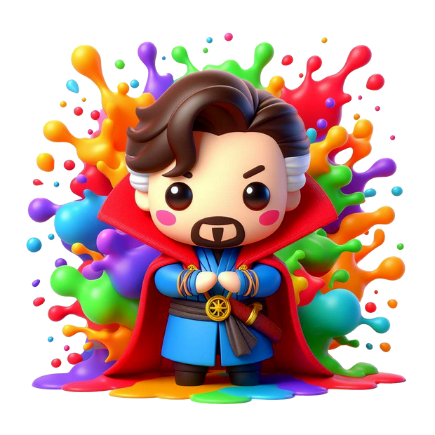 Color Drip Doctor Strange DTF (direct-to-film) Transfer