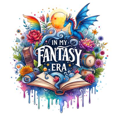 Colorful Drip In my Fantasy DTF (direct-to-film) Transfer