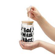 Bad Witch Vibes 16oz UV DTF Libby Wrap