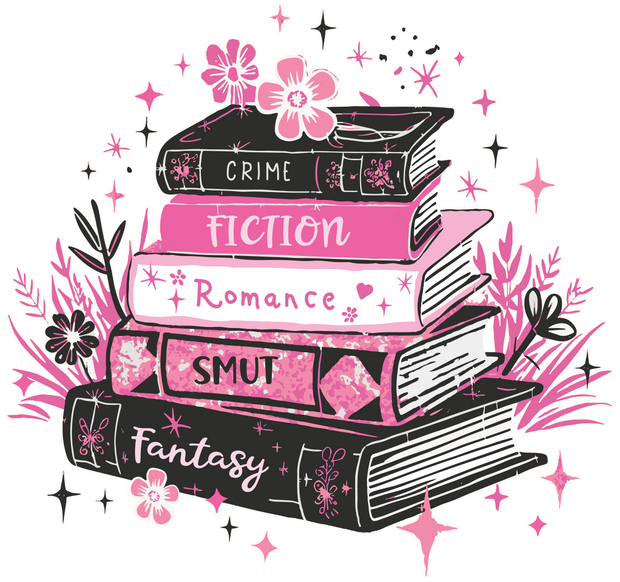 Crime Fiction Romance Smut Fantasy DTF (direct-to-film) Transfer