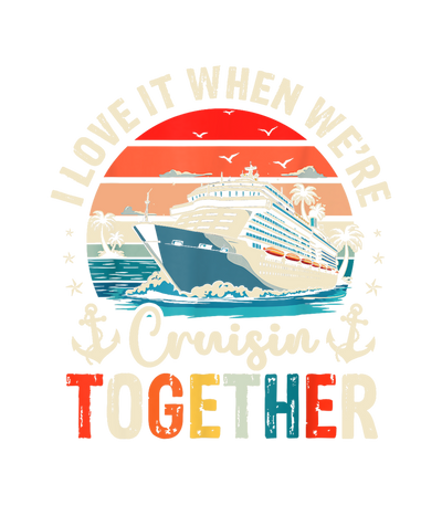 Cruisin Together Horizon Image DTF (direct-to-film) Transfer