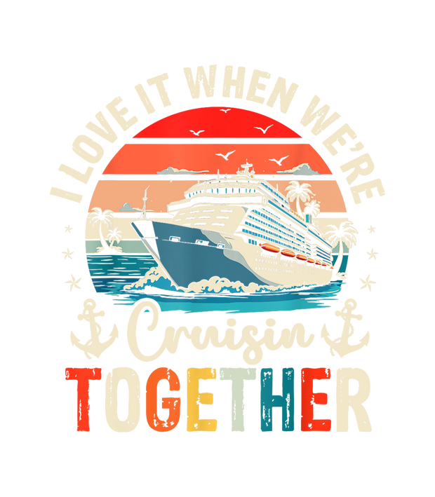 Cruisin Together Horizon Image DTF (direct-to-film) Transfer