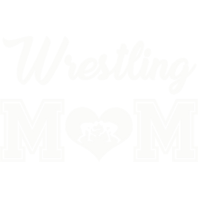Cursive Wrestling Mom DTF (direct-to-film) Transfer