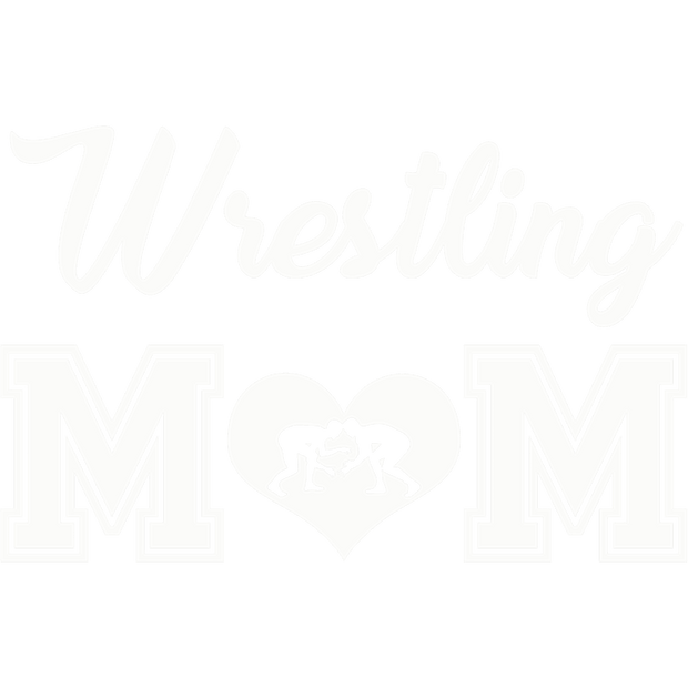 Cursive Wrestling Mom DTF (direct-to-film) Transfer