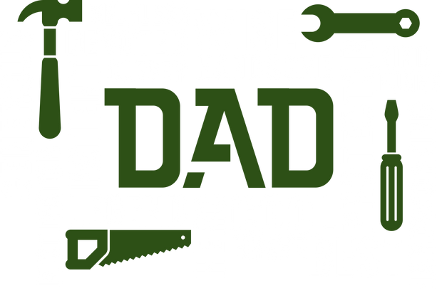 Dad Puzzle White, Black and Army Green DTF (direct-to-film) Transfer