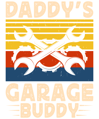 Daddy's Garage Buddy & Wrenches DTF (direct-to-film) Transfer